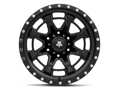 Mammoth Split 16 Satin Black 6-Lug Wheel; 17x9; -12mm Offset (05-15 Tacoma)
