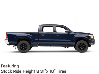 Mammoth Goliath Satin Black 6-Lug Wheel; 17x9.5; -18mm Offset (05-15 Tacoma)