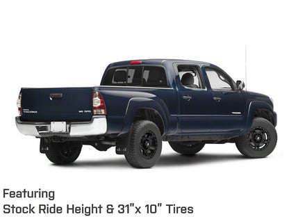 Mammoth Cliff Hanger Matte Black 6-Lug Wheel; 17x8.5; -6mm Offset (05-15 Tacoma)