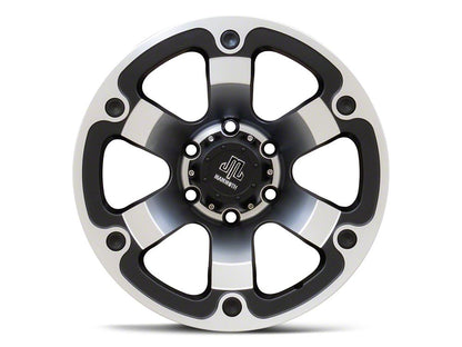 Mammoth Rogue Matte Black Machined 6-Lug Wheel; 17x8.5; 0mm Offset (16-23 Tacoma)
