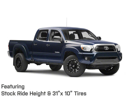 Mammoth Vader Beadlock Matte Black 6-Lug Wheel; 17x8.5; 0mm Offset (05-15 Tacoma)