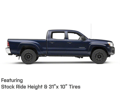 Mammoth Vader Beadlock Matte Black 6-Lug Wheel; 17x8.5; 0mm Offset (05-15 Tacoma)