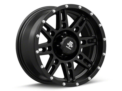 Mammoth Vader Beadlock Matte Black 6-Lug Wheel; 17x8.5; 0mm Offset (16-23 Tacoma)