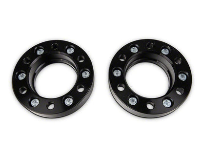 Mammoth 1.25-Inch Billet 6-Lug Wheel Spacers; Black (05-15 Tacoma Pre Runner; 05-15 4WD Tacoma; 16-23 Tacoma)