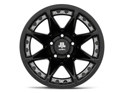 Mammoth Type 88 Matte Black Wheel; 15x8; -20mm Offset (84-01 Jeep Cherokee XJ)